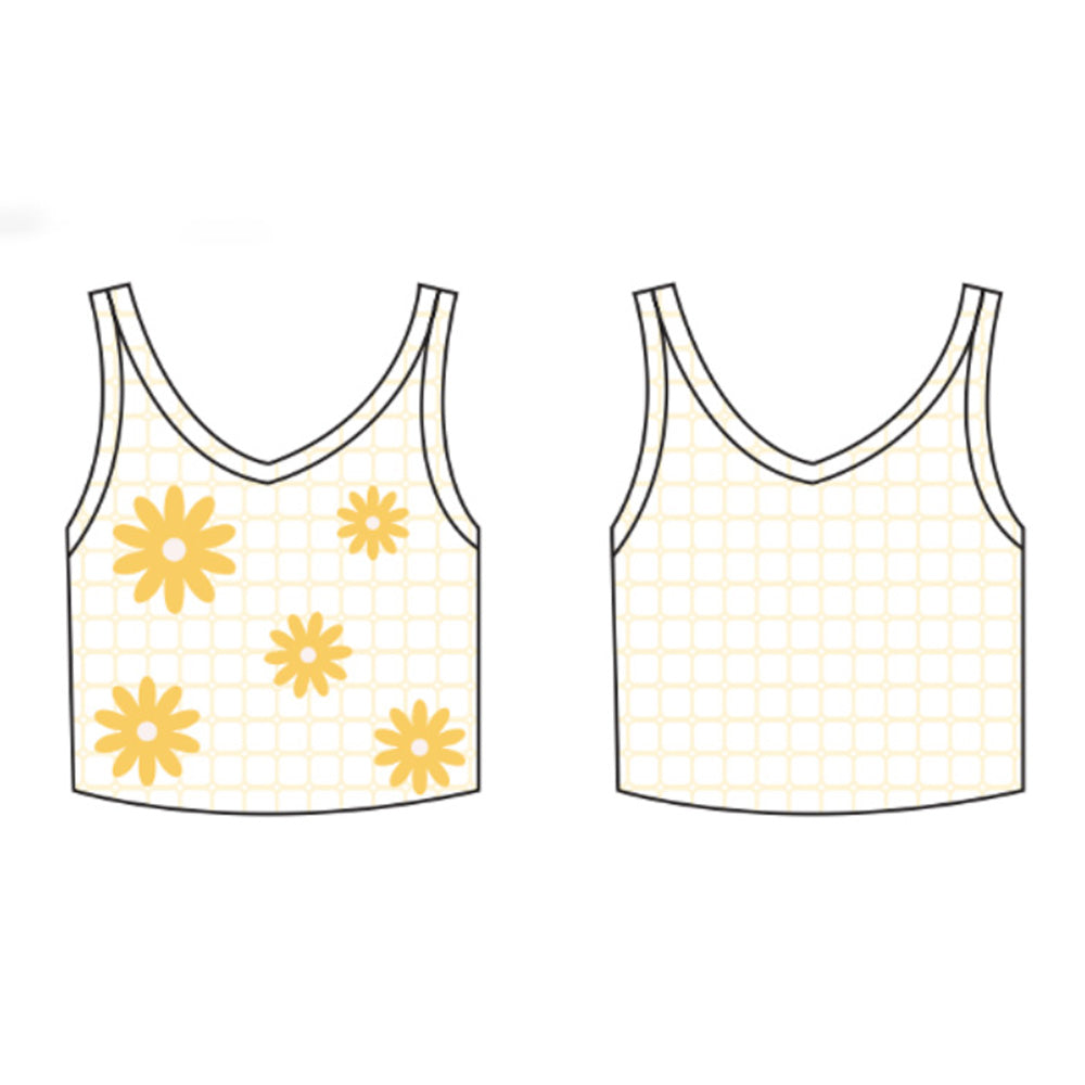 Yellow Daisy Singlet