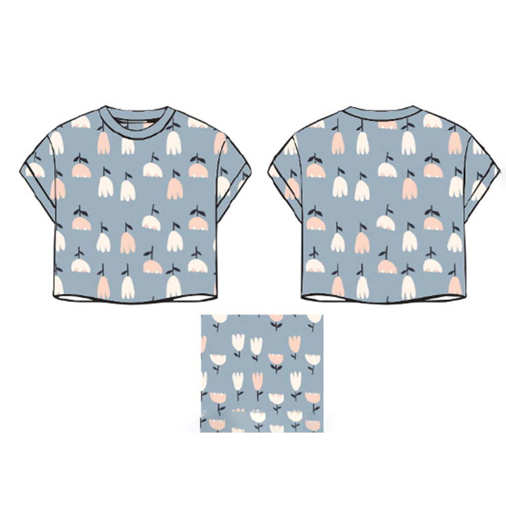 Little Peaks Printed Tee