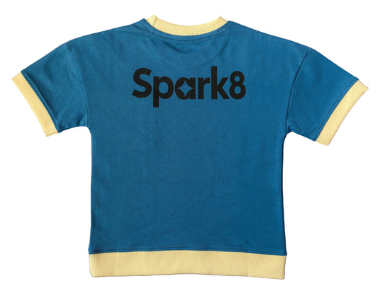 Boys Pocket Back Logo Tee – Teal