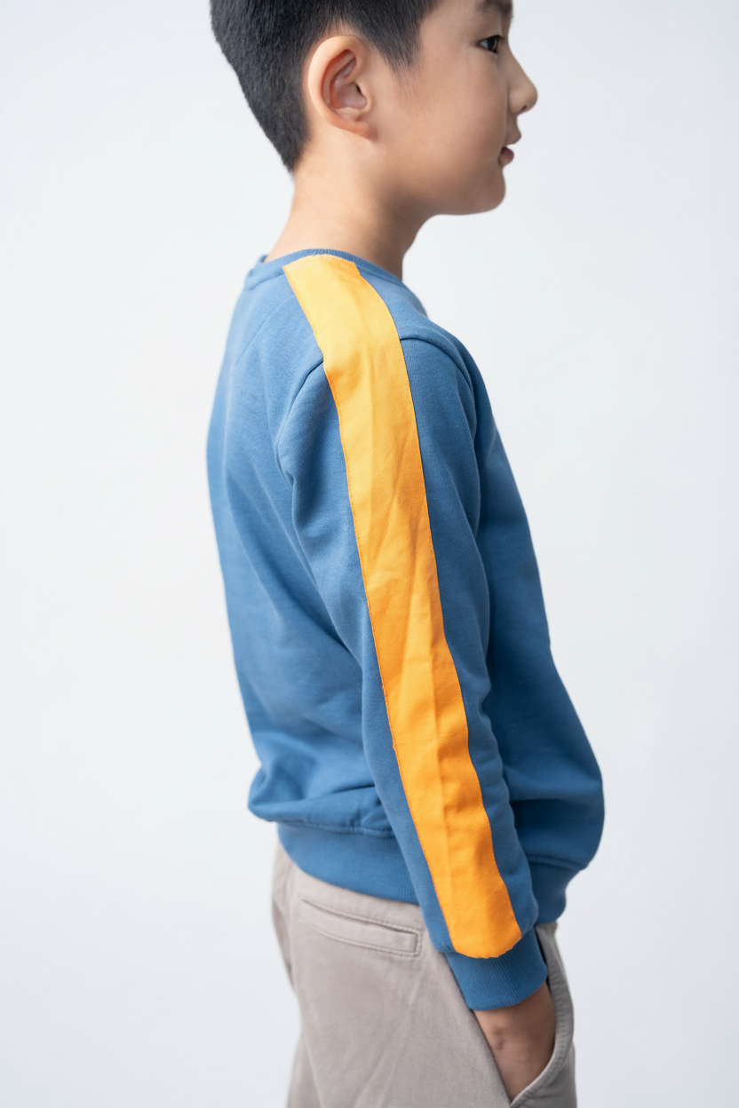 Steel Blue Sport Fleece Jumper
