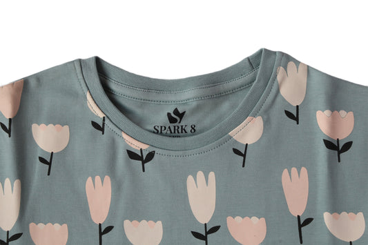 Little Peaks Printed Tee