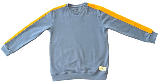 Steel Blue Sport Fleece Jumper