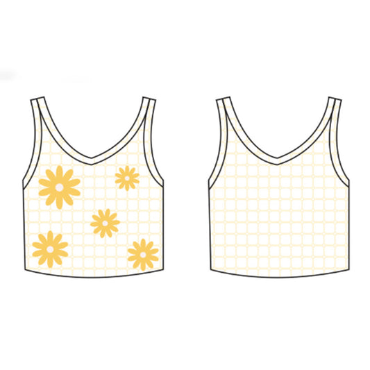 Yellow Daisy Singlet