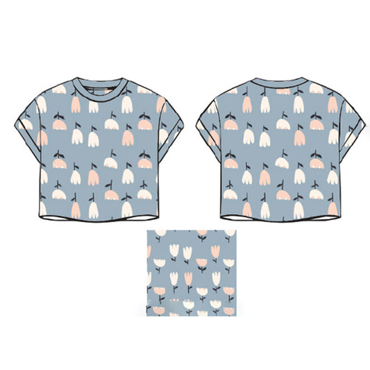 Little Peaks Printed Tee