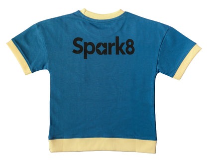 Boys Pocket Back Logo Tee – Teal