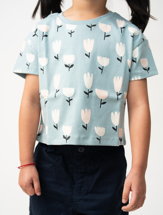 Little Peaks Printed Tee