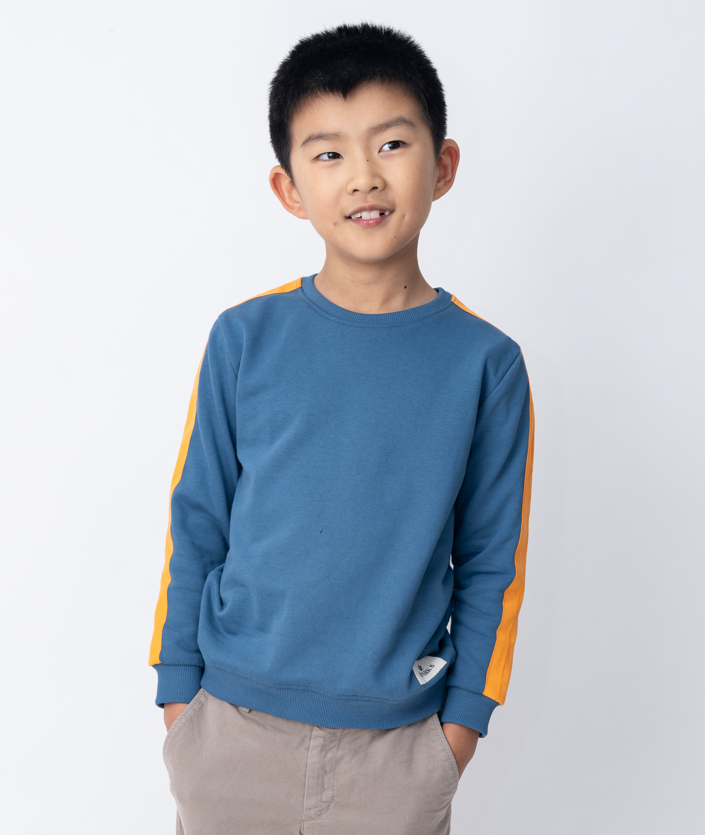Steel Blue Sport Fleece Jumper
