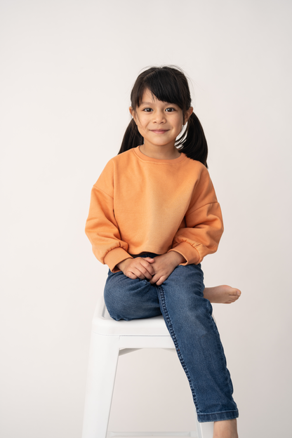 Sunset Fleece Crop Top/ Jumper