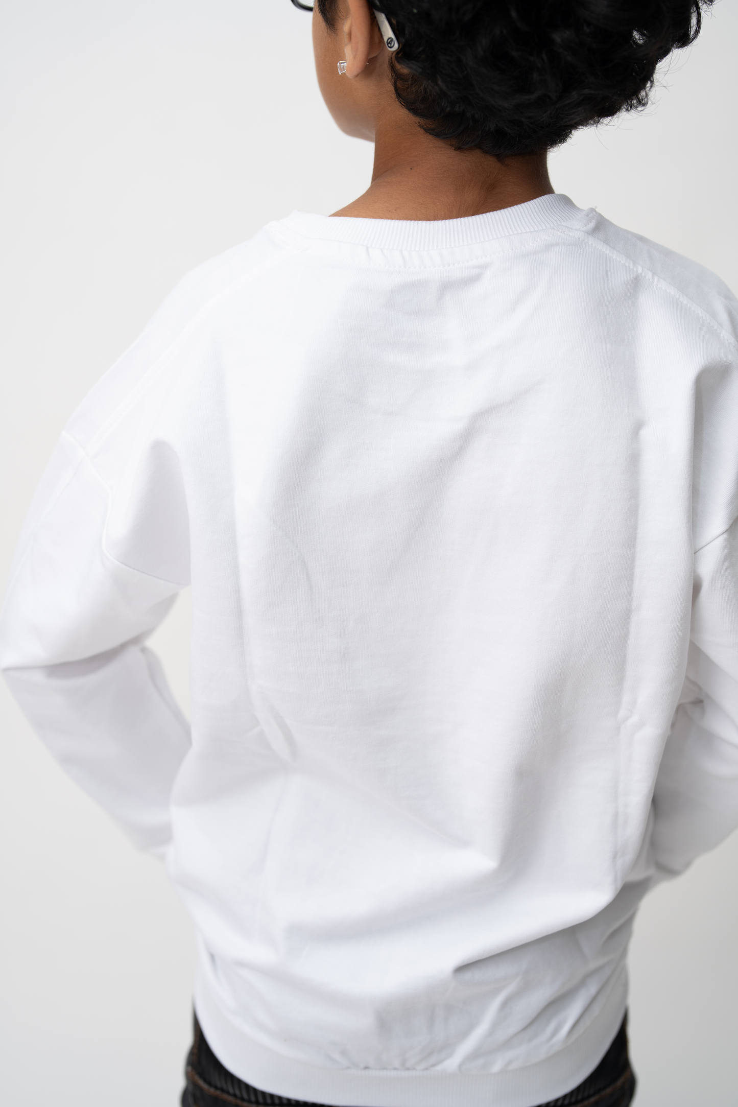 Boys Summer Sweatshirt – White