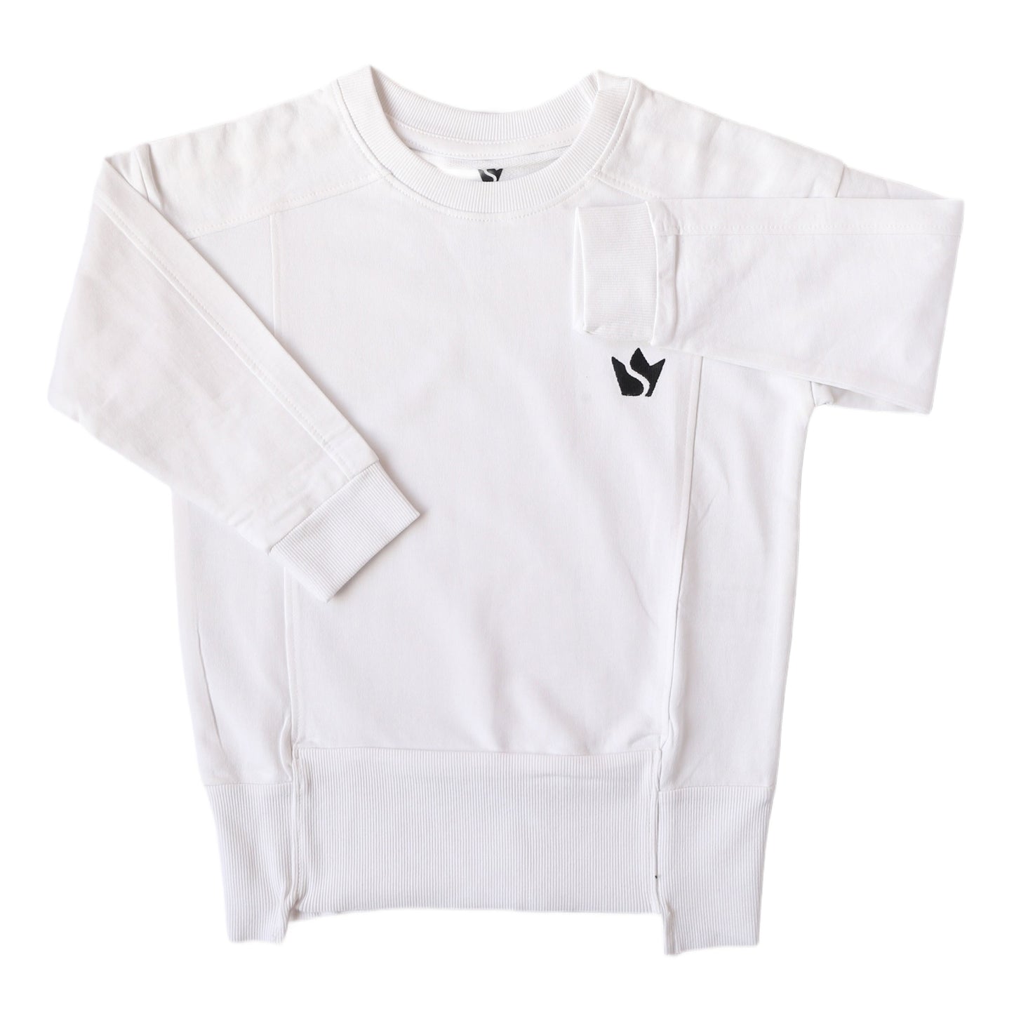 Boys Summer Sweatshirt – White