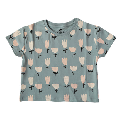 Little Peaks Printed Tee