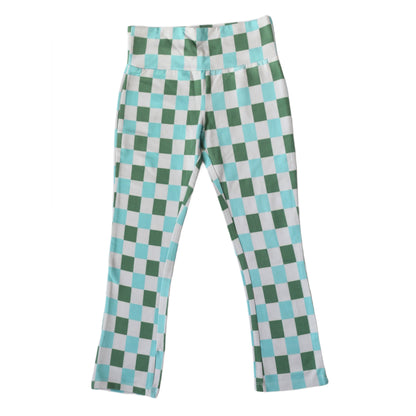 Mint Check Pants