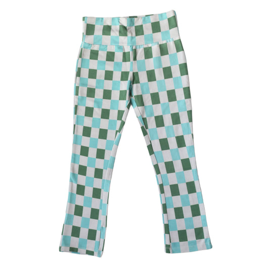 Mint Check Pants