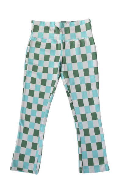 Mint Check Pants